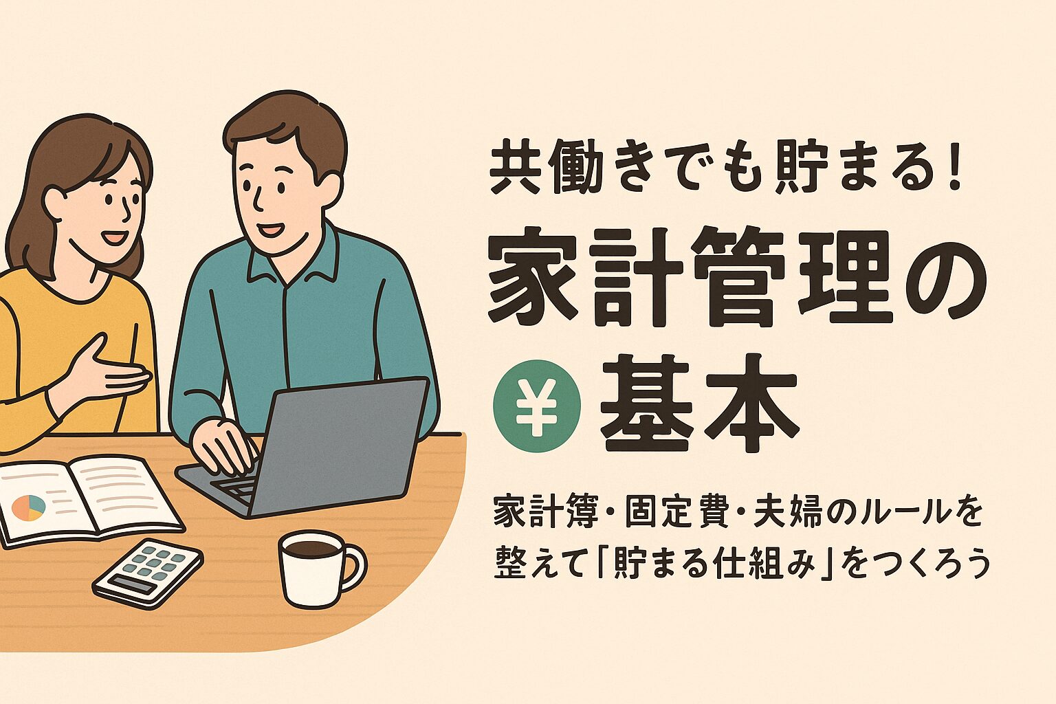 共働きでも貯まる！家計管理の基本