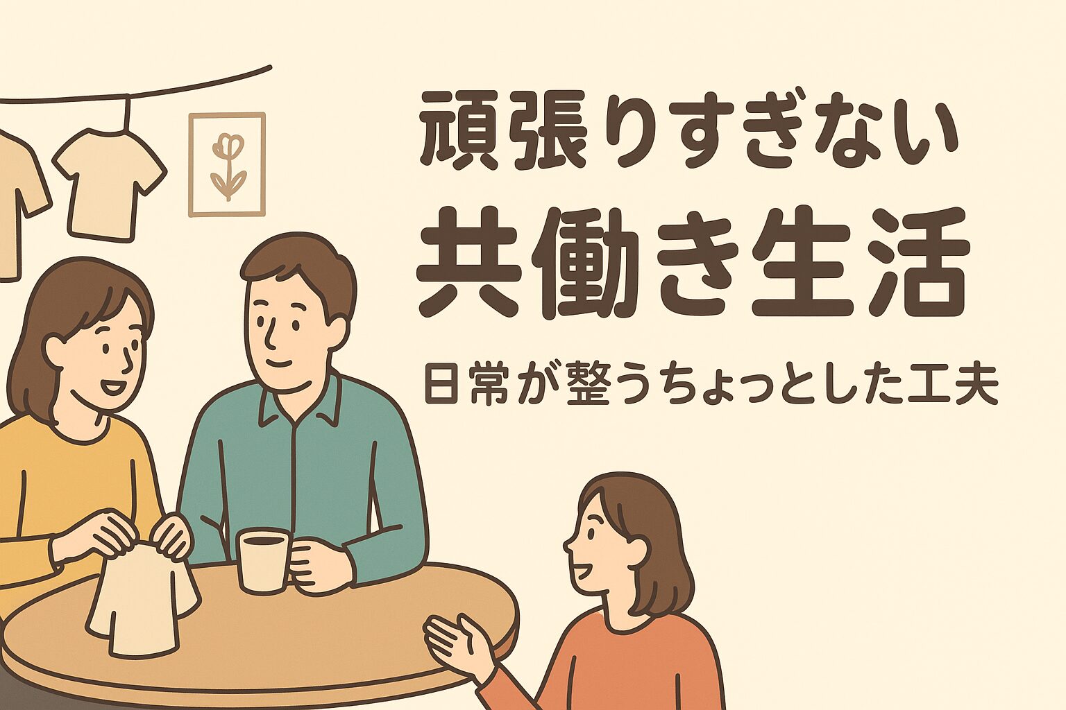 共働きと暮らし